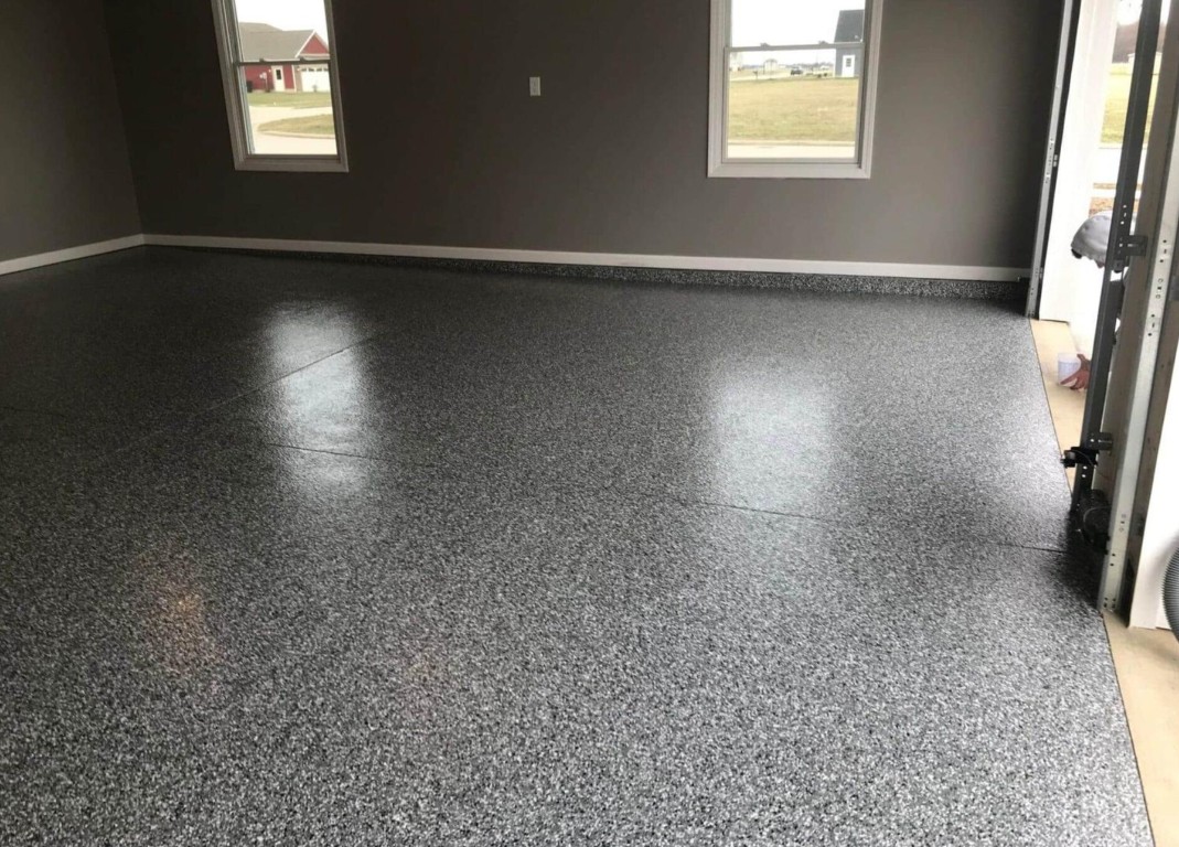 Professional epoxy garage floor coating in Wheaton, MD